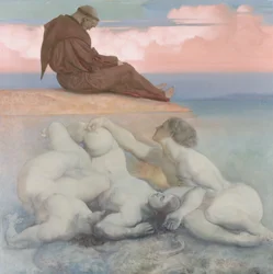 Monk and Nixies, 1921